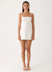 Second Sun Mini Dress - White
