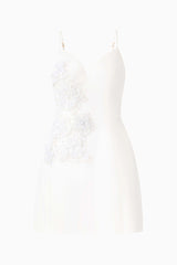 Stella Tulip Mini Dress in White