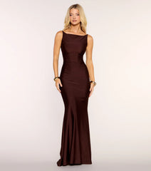 Coletta Tie-Back Mermaid Formal Dress