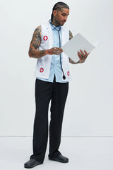 E.R Doctor Costume - White/combo