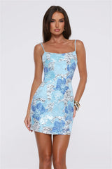 Girl Powerhouse Sequin Mini Dress Blue