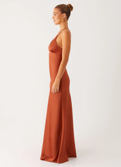 Sundowner Maxi Dress - Rust