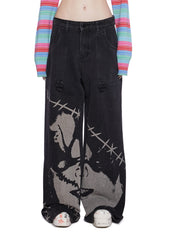 Friend To The End Wide Leg Jeans
