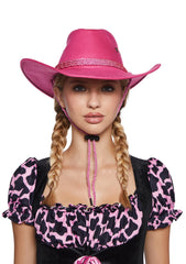 Pink Old Town Cowboy Hat
