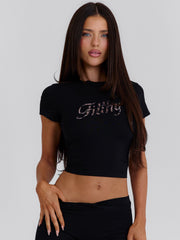 Adrianna Tee Black