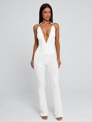 Carys Jumpsuit White