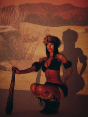 Cavewoman Top Set Brown