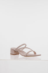 Everyday Chic Heels Nude Nubuck