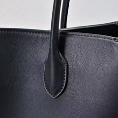 The Row 2025 Marlo 17 Bag 43cm Black Leather
