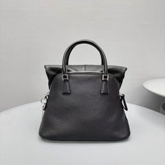 Maison Margiela 5ac Mini' Handbag Black Grain Cowhide