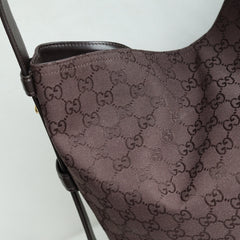 GG Beatrix Large Tote Bag Coffee Canvas
