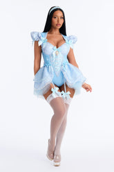 Pumpkin by Midnight Princess 3 Piece Costume Set - Blue