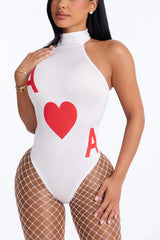Heart Of Desire 2 Piece Costume Set - White