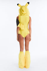 Lightning Cutie 2 Piece Costume Set - Yellow/combo
