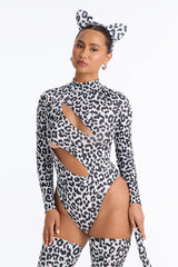 Too Hot To Tame 3 Piece Costume Set - Black/White