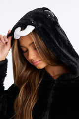 Snuggly Spider Halloween Costume - Black