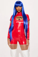 It Ain't No Thing 4 Piece Halloween Costume - Red