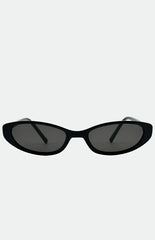 Otra Eyewear Lulu Black Thin Cat Eye Sunglasses