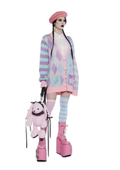 Sweet Circus Tricks Knit Cardigan