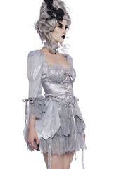 Cake Queen Costume and Wig Set - Ghost