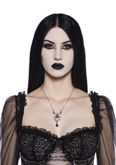 Spider’s Embrace Charm Necklace