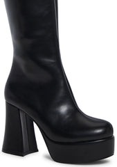 Flirty Flair Go Go Boots - Black