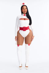 Check My Vitals 5 Piece Costume Set - White/combo