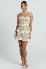 Palm Beach Luncheon Mini Dress