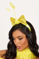 Yellow Creature 5 Piece Costume Set - Yellow