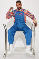 Child's Play 3 Piece Costume Set - Blue/combo