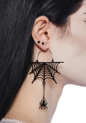 Web Of Dreams Drop Earrings
