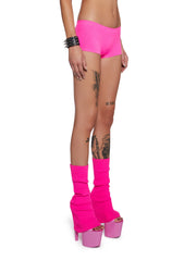 Somebody To Love Rhinestone Boyshorts - Pink