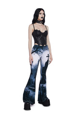 Spooky Sanctuary Flare Pants