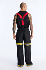 Burning Up 3 Piece Costume Set - Black/Red