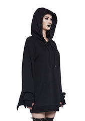 Nocturnal Embrace Pullover Hoodie