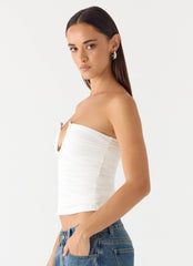 Francis Top - White