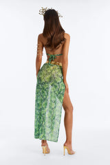 Too Hot To Stare 6 Piece Costume Set - Green/combo