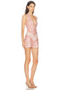 Shani Shemer Rae Mini Dress In Pink Shell Print