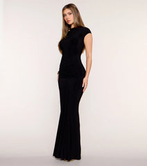 Avielle Short Sleeve Mermaid Formal Dress