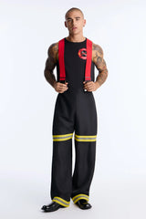 Burning Up 3 Piece Costume Set - Black/Red