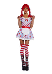 Darling Rag Doll Costume and Wig Set