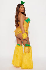 Pretty Pineapple 5 Piece Costume Set - Yellow