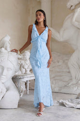 Letters To You Maxi Dress Blue