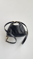 Chanel 25S Hobo Backpack Black Soft Calfskin
