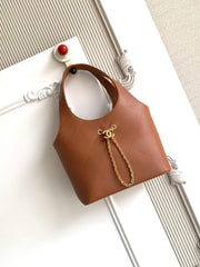 Chanel 2026 Basket Hobo Bag 35cm Brown Calfskin