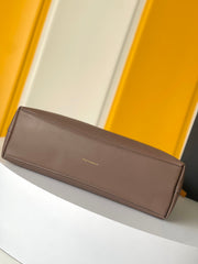 Coach Brooklyn Shoulder Bag 39cm Light Brown Calfskin