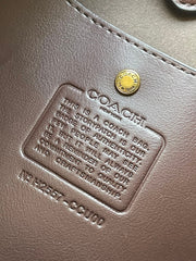 Coach Brooklyn Shoulder Bag 34cm Chocolate Calfskin