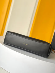 Coach Brooklyn Shoulder Bag 34cm Black Calfskin