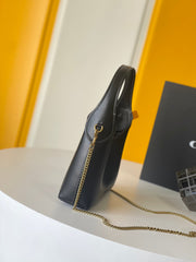 Coach Brooklyn Shoulder Bag 23 Black Calfskin