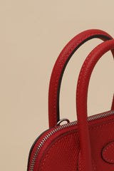 HM Bolide Bag 15cm Red Epsom Leather 284519
